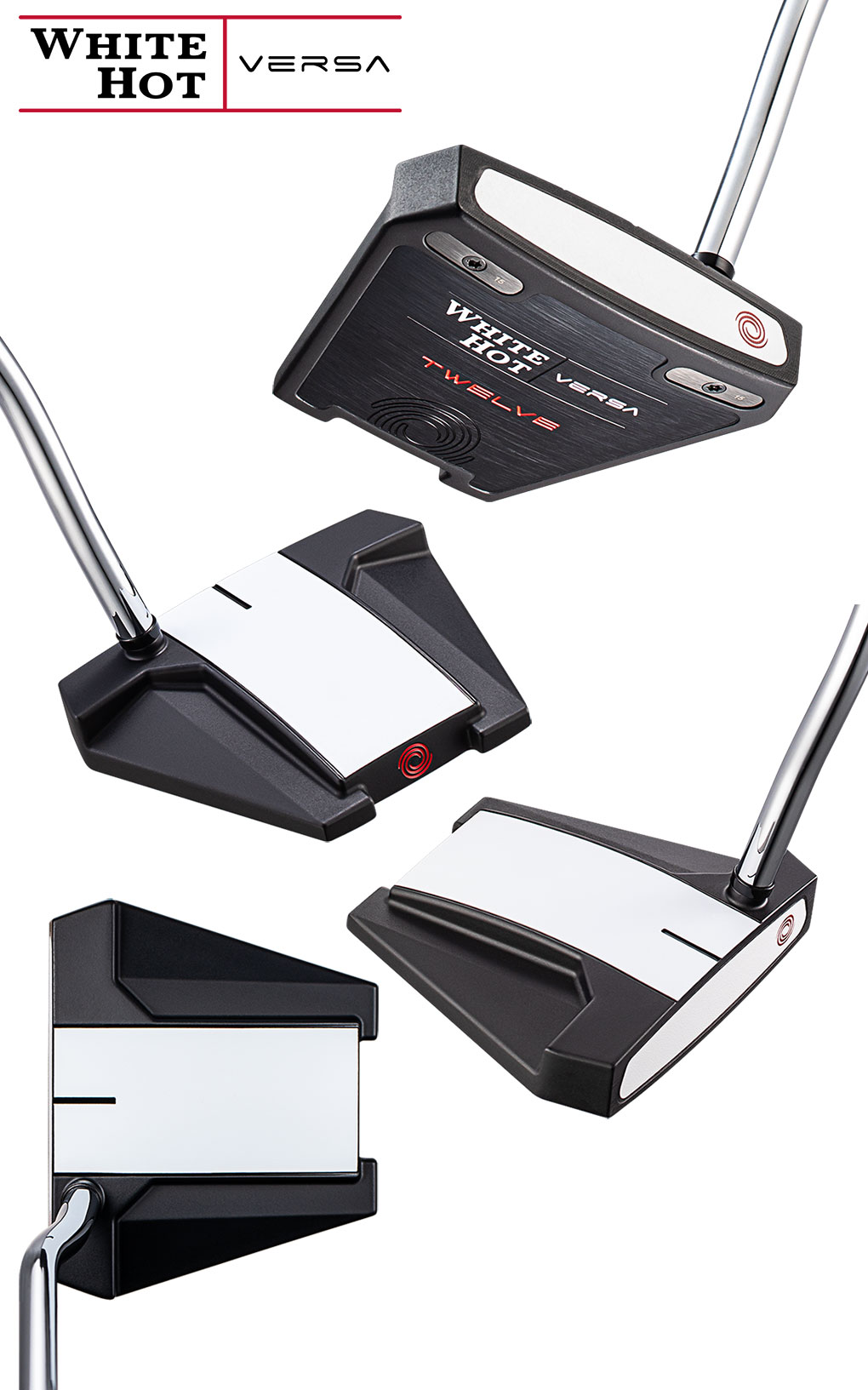 オデッセイ WHITE HOT VERSA TWELVE パター メンズ 右用 STROKE LABシャフト装着 33インチ 34インチ ODYSSEY 日本正規品 2023年モデル｜jypers｜02