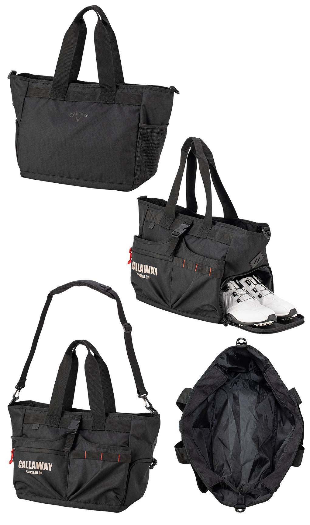 Callaway Laidback Tote 23 JM トートバッグ レッド キャロウェイ 日本