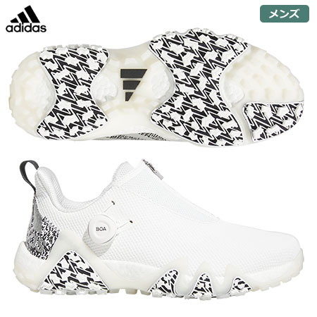 アディダス ゴルフシューズ コードカオス22 BOA LVL63 メンズ スパイクレスシューズ GV9420 adidas 2022年モデル 日本正規品 ADshoes