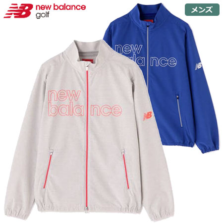 ニューバランス 4WAYストレッチシャンブレー フルジップ ウインド ブルゾン 012-3120001 メンズ newbalance 日本正規品 2023春夏モデル