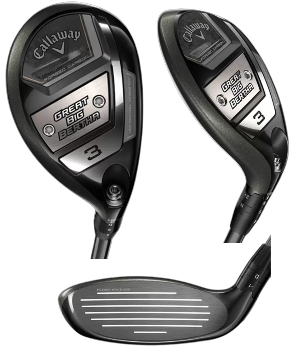 キャロウェイ 2023 グレートビッグバーサ ハイブリッド レディース 右用 CALLAWAY GREAT BIG BERTHA マミヤ  50g台シャフト USA直輸入品【上半期SALE】