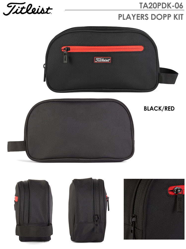 【タイトリスト】 ラージマルチポーチ ブラック　新品 Titleist タイトリスト ゴルフAJLPCH02 シティアクティブ ラージ