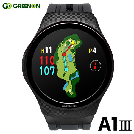 【今だけお得】グリーンオン THE GOLF WATCH A1III 腕時計型GPSゴルフナビ GREENON 日本正規品 2023年モデル｜jypers