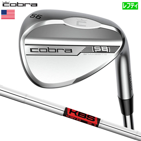 コブラ COBRA GOLF コブラゴルフ SNAKEBITE 2023 スネークバイト ウェッジ メンズ 左用 レフティ KBS Hi-REV 2.0 SNAKEBITE Wedge USA直輸入品【上半期SALE】