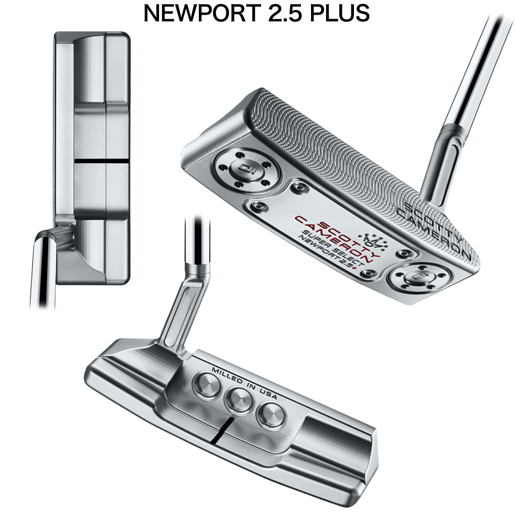 スコッティキャメロン 2023 Super Select Newport2.5 Plus パター メンズ 右用 アイビーム ジェット ...