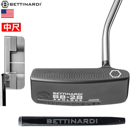 ベティナルディ 2023 BB28 ARMLOCK パター メンズ 右用 中尺 41インチ BETTINARDI アームロック USA直輸入品