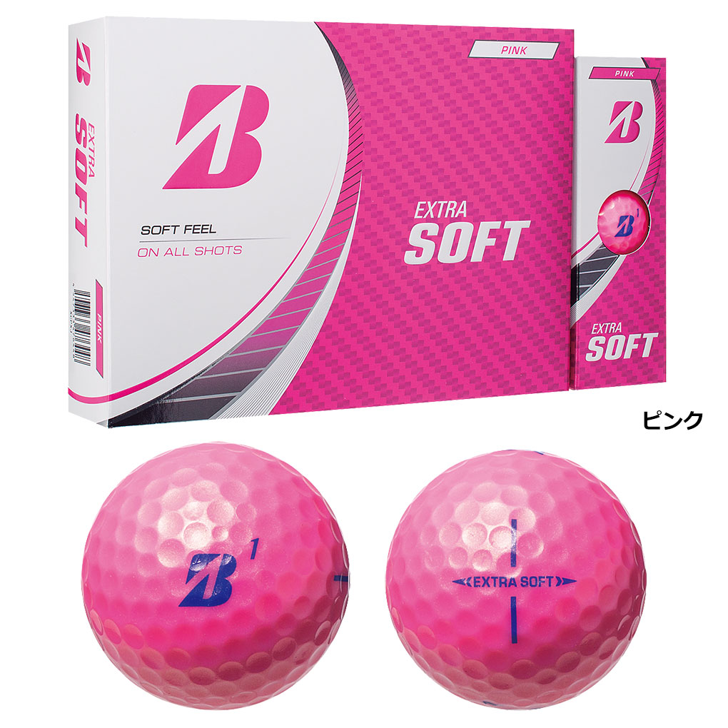 ブリヂストンゴルフ EXTRA SOFT ゴルフボール 1ダース（全12球）BRIDGESTONE GOLF 2023年モデル 日本正規品｜jypers｜04