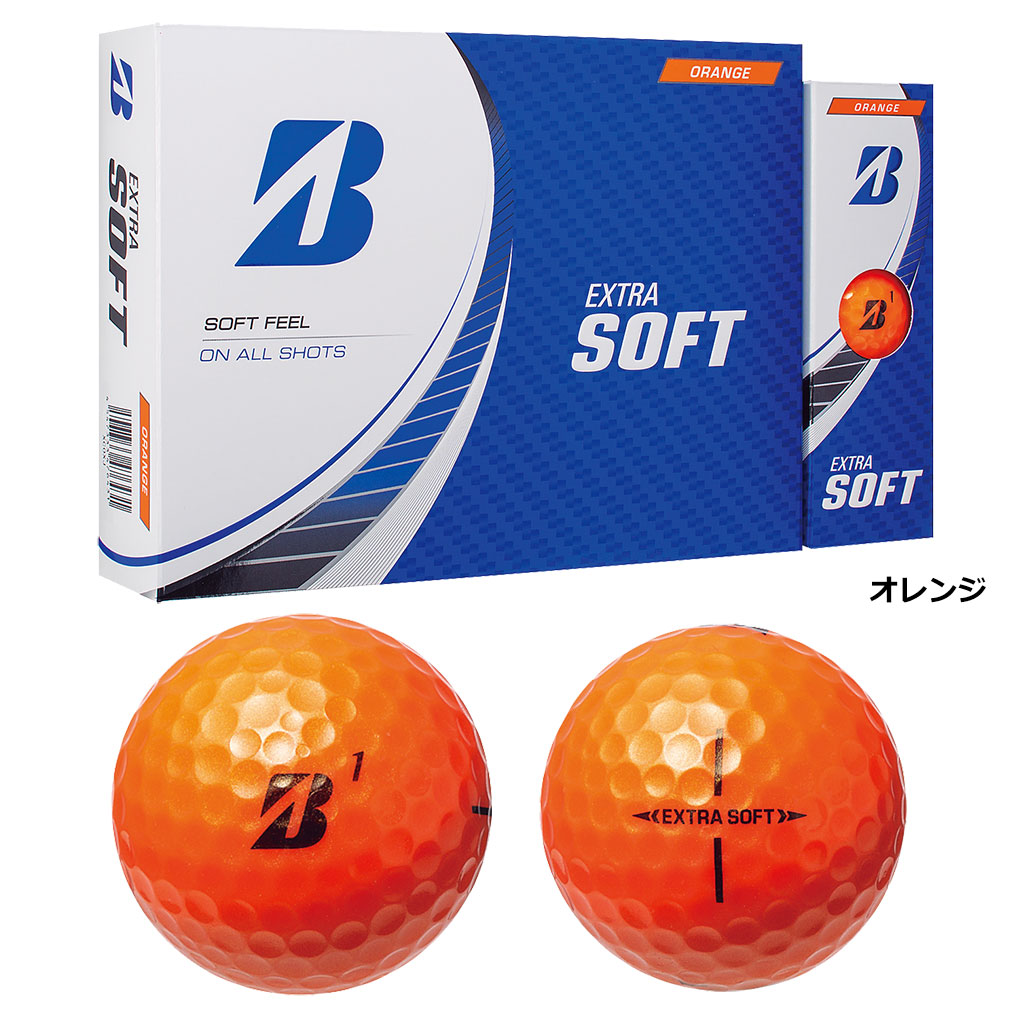 ブリヂストンゴルフ EXTRA SOFT ゴルフボール 1ダース（全12球）BRIDGESTONE GOLF 2023年モデル 日本正規品｜jypers｜05