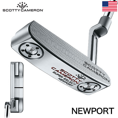 スコッティキャメロン 2023 Super Select Newport パター メンズ 右用 アイビーム プラミング Scotty Cameron USA直輸入品｜jypers