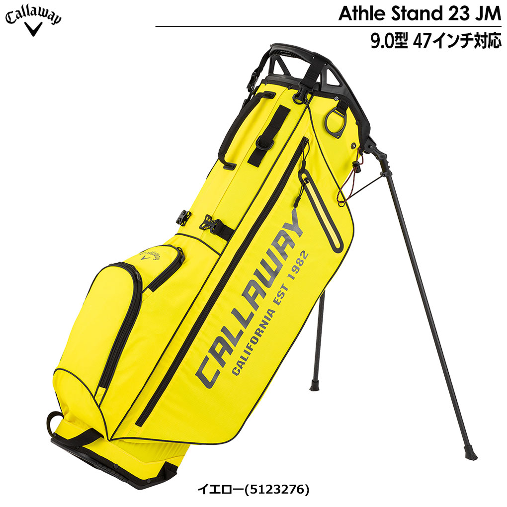 Callaway Athle Stand 23 JM キャディバッグ 9.0型 47インチ対応