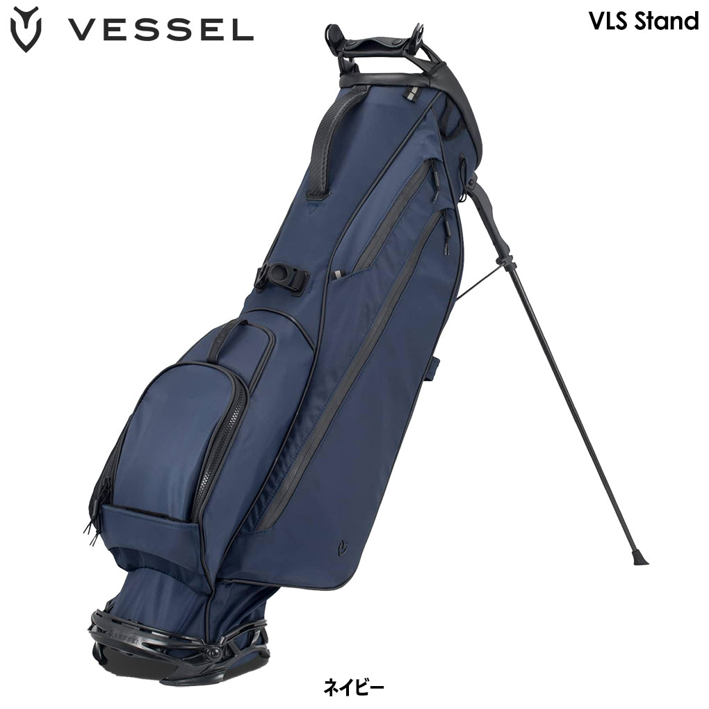 VESSEL VLS Stand キャディバッグ ダブルショルダー スタンドバッグ