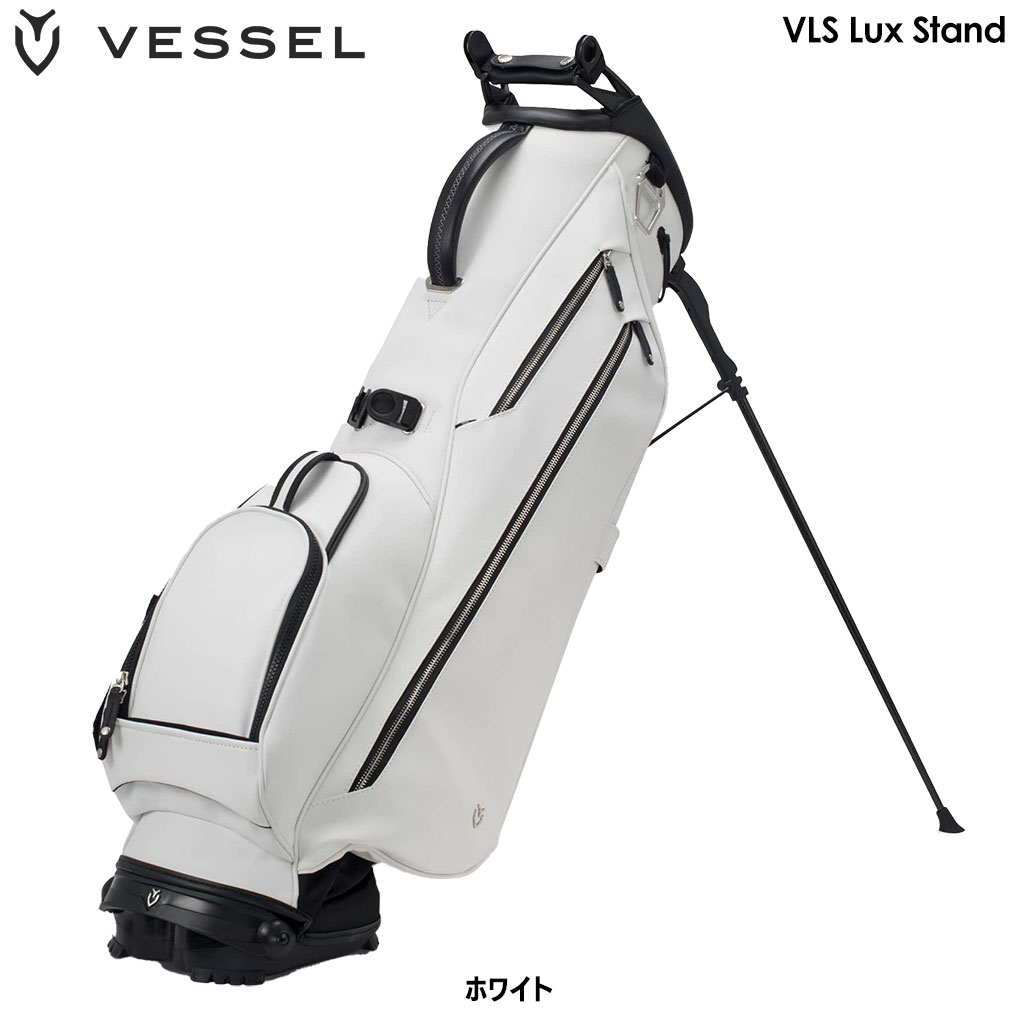 VESSEL VLS Lux Stand キャディバッグ ダブルショルダー