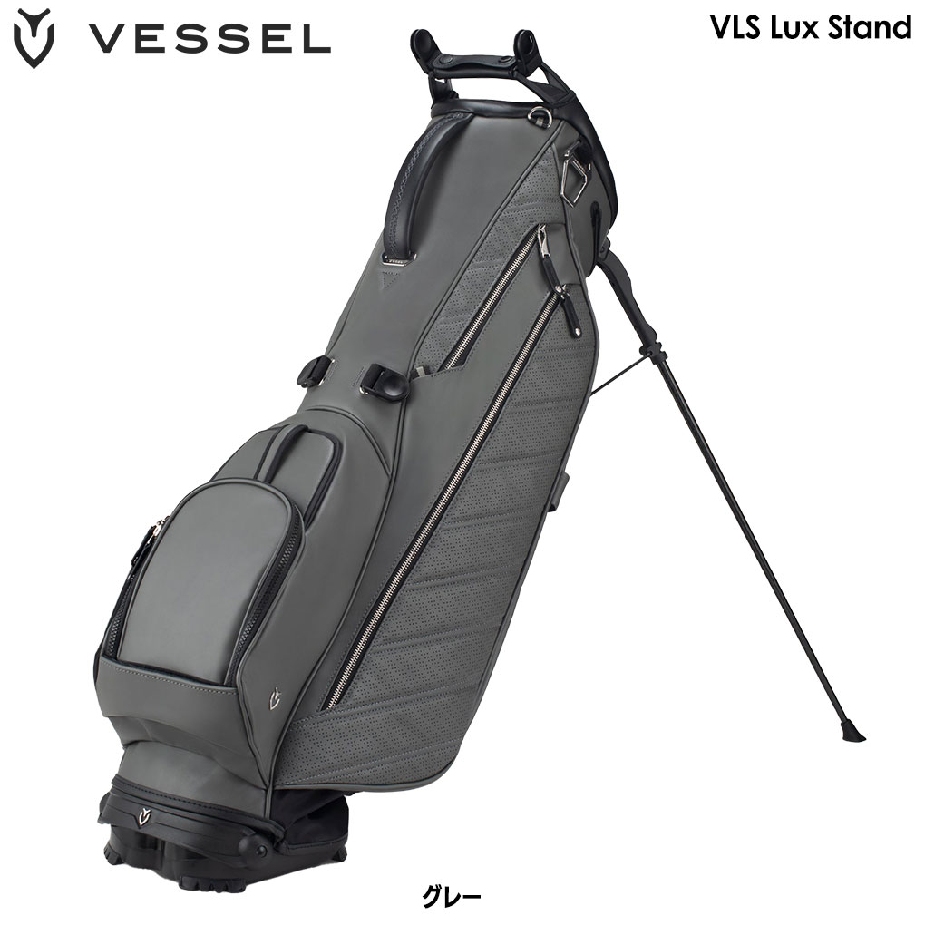 VESSEL VLS Lux Stand キャディバッグ ダブルショルダー スタンド 