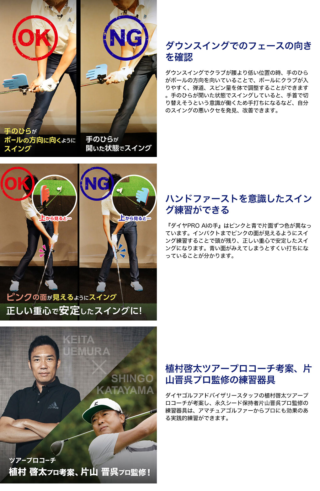 DAIYA（ゴルフ用品、日用品） DAIYA GOLF ダイヤPRO AIの手 TR-5004 