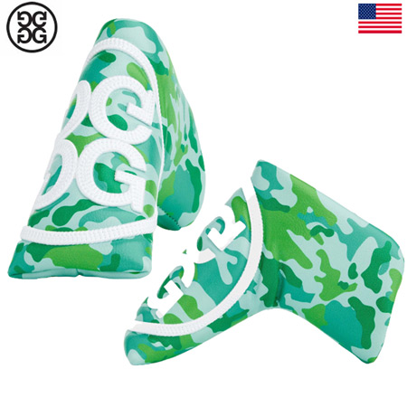 G/FORE 2023 ヘッドカバー パターカバー CIRCLE G'S CAMO VELOUR LINED BLADE PUTTER COVER ブレード型 G4AS23A75 ジーフォア USA直輸入品｜jypers