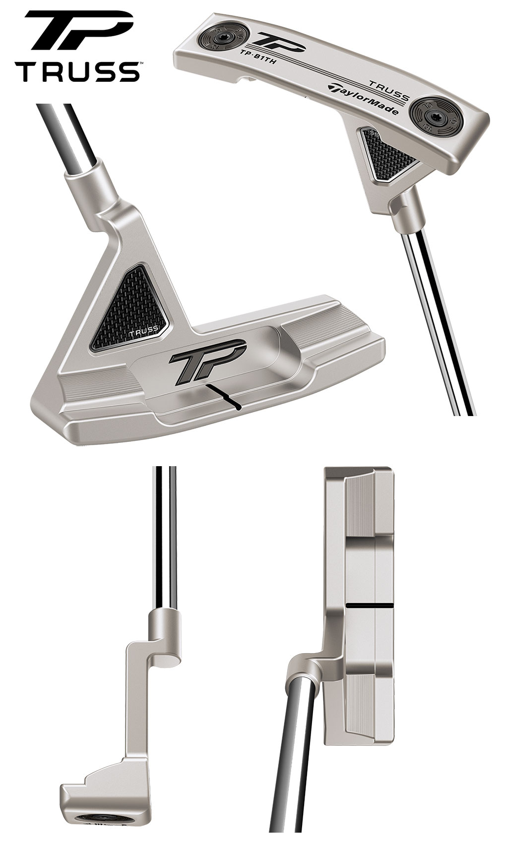 TaylorMade テーラーメイド TP Truss トラス パター B1TH トラスヒール 