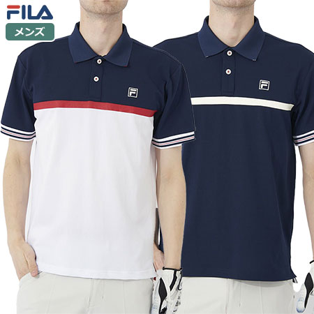 フィラ 半袖シャツ 743605 メンズ FILA GOLF 2023春夏モデル 日本正規