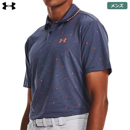 アンダーアーマー UAアイソチル ポロ バージ 1377366 410 メンズ UNDER ARMOUR 2023春夏モデル 日本正規品