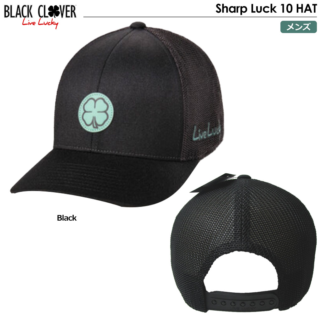 ブラッククローバー Sharp Luck 10 HAT キャップ メンズ Black Clover