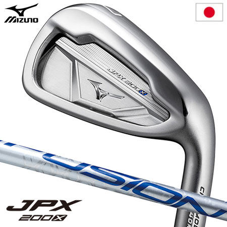 ミズノ JPX 200X アイアン 4本組(#7-#9,PW) メンズ 右用 20 MFUSION i カーボンシャフト mizuno 日本正規品｜jypers