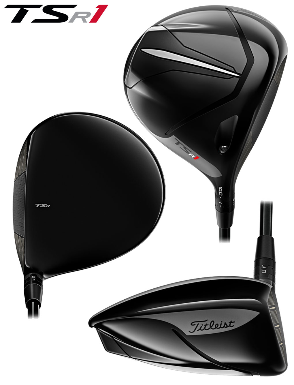 Titleist（タイトリスト） TSR1 ドライバー 460cc メンズ 左用 MCA MMT