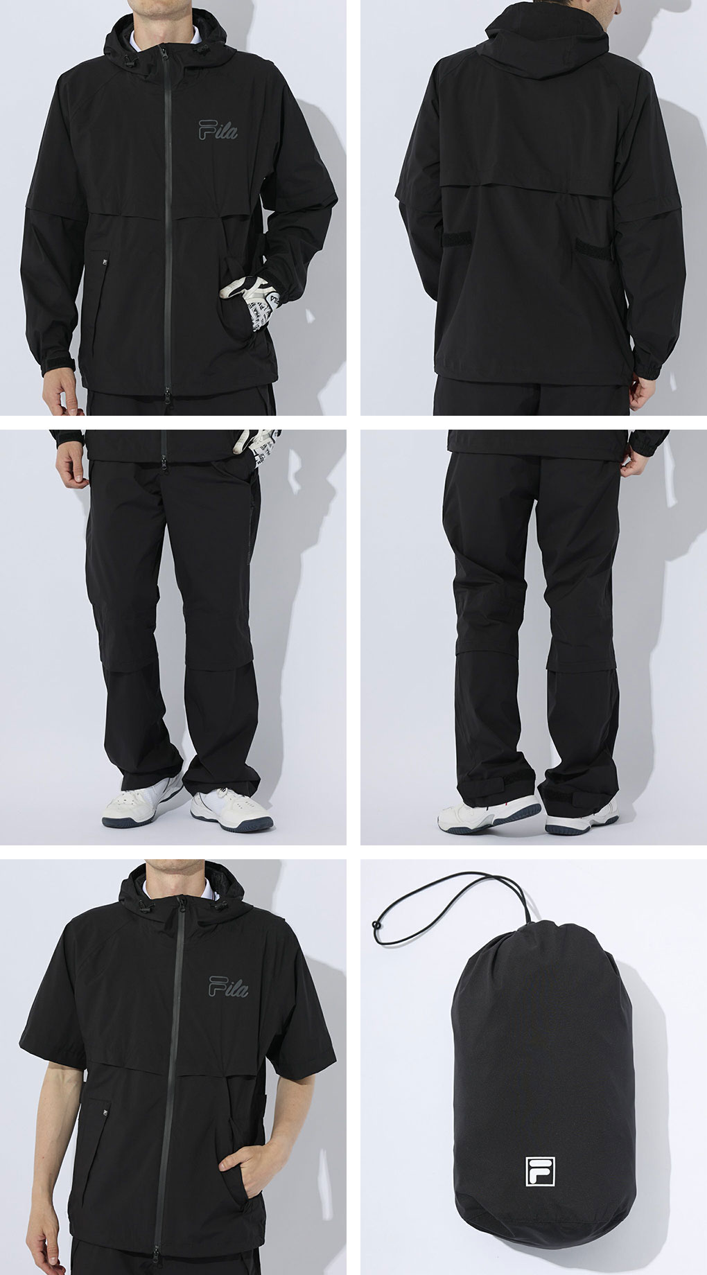 【値下げ】FILA レインウェア上下セット FILA GOLF レディース レインウェア レイン上下セット フィラ