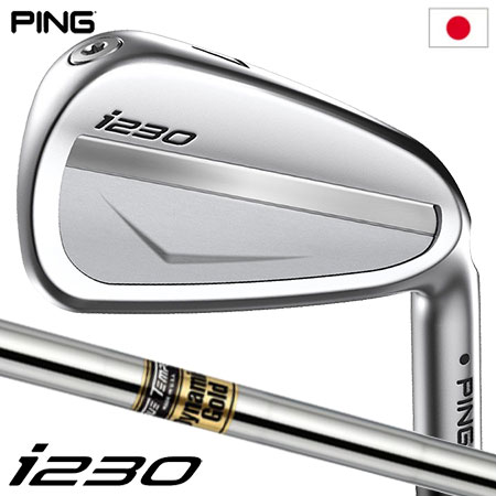 ピン i230 アイアン 6本セット(5-9,PW) メンズ 右用 ダイナミックゴールド スチールシャフト メーカー保証 PING 日本正規品