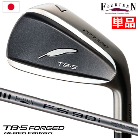 FOURTEEN フォーティーン TB-5 FORGED BLACK Edition アイアン