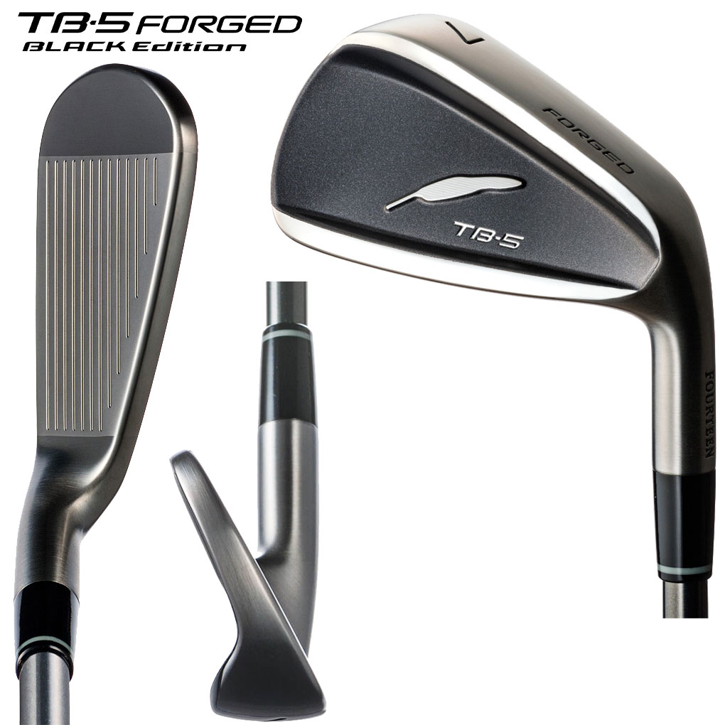 フォーティーン TB-5 FORGED BLACK Edition アイアン 単品(#5) メンズ