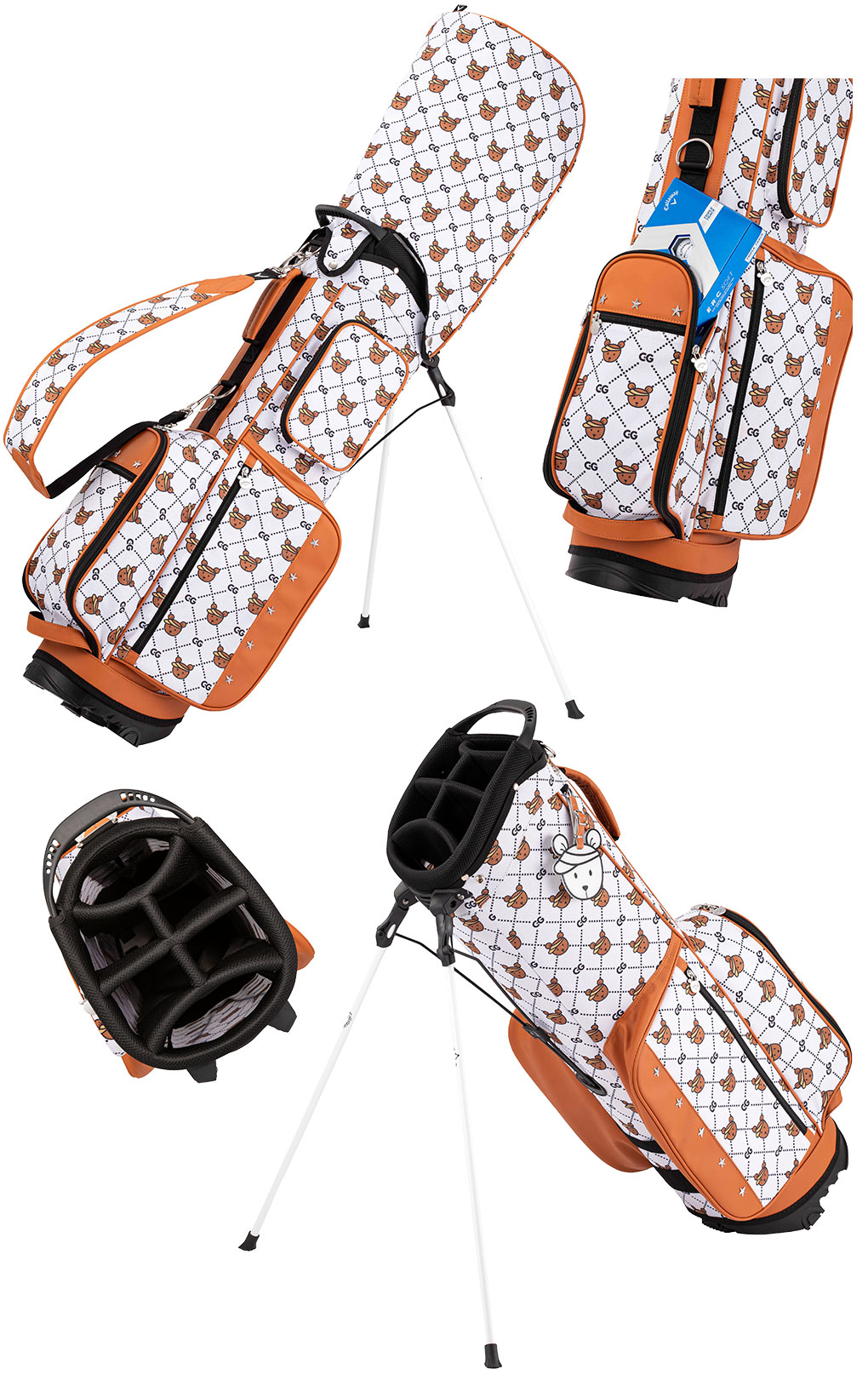 Callaway（キャロウェイ） Bear Stand FW 23 JM キャディバッグ 9.0型