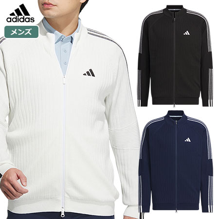 アディダス スリーストライプス 防風 長袖ライニングセーター MKS27 メンズ adidas 2023秋冬モデル 日本正規品｜jypers