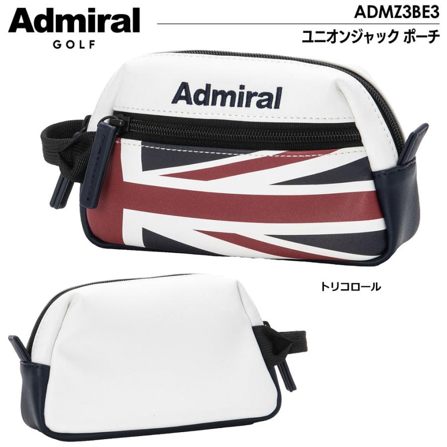 アドミラル Admiral Golf ユニオンジャック ポーチ ADMZ3BE3 2023年モデル 日本正規品｜jypers｜02