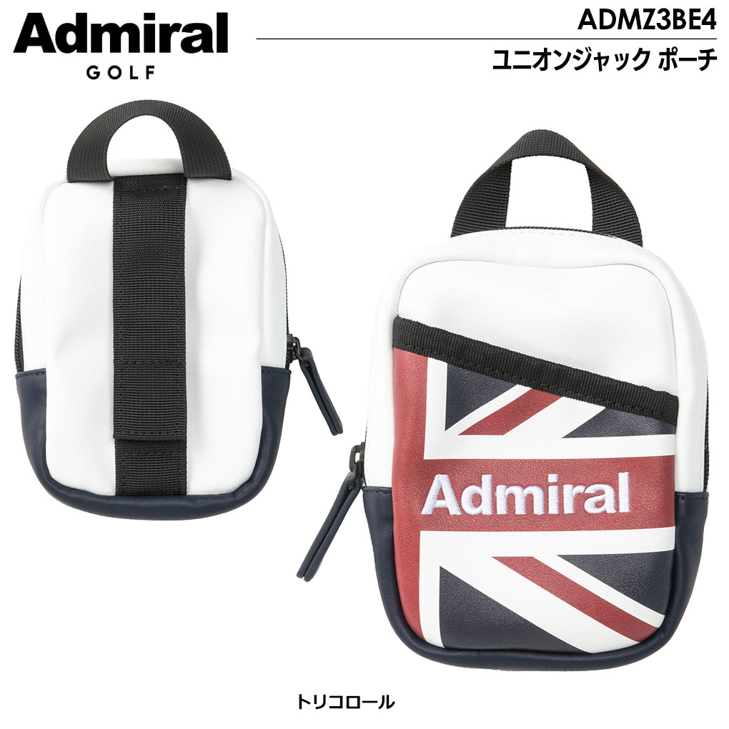 アドミラル Admiral Golf ユニオンジャック ポーチ ADMZ3BE4 2023年モデル 日本正規品｜jypers｜02