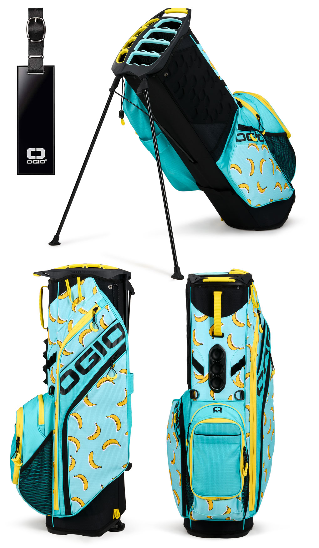 OGIO オジオ WOODE HYBRID 23 スタンド キャディバッグ 10型 47