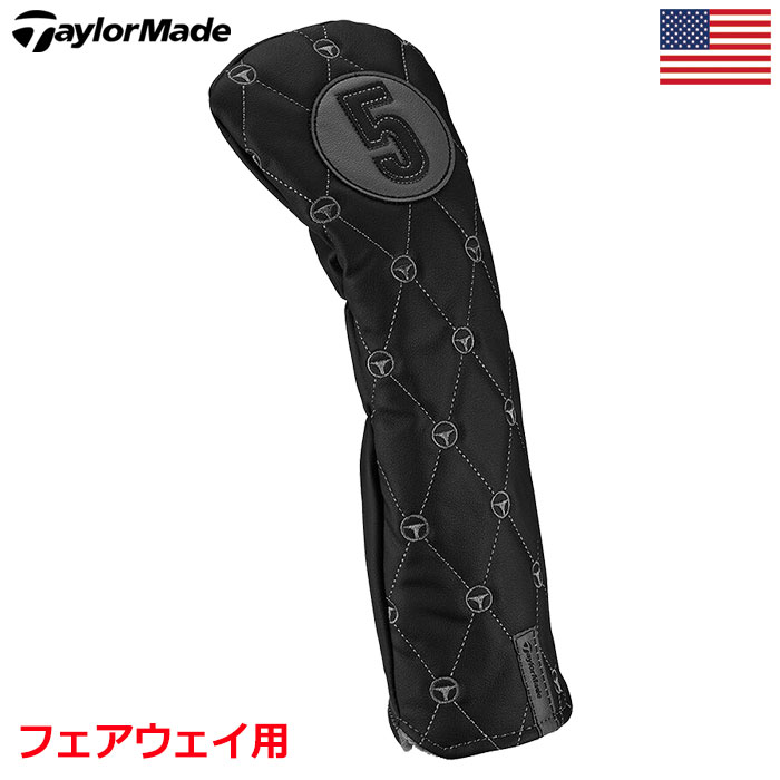 テーラーメイド ヘッドカバー フェアウェイウッド用 5番 PATTERNED 5 WOOD HEADCOVER N8945701 2023年モデル TaylorMade USA直輸入品｜jypers