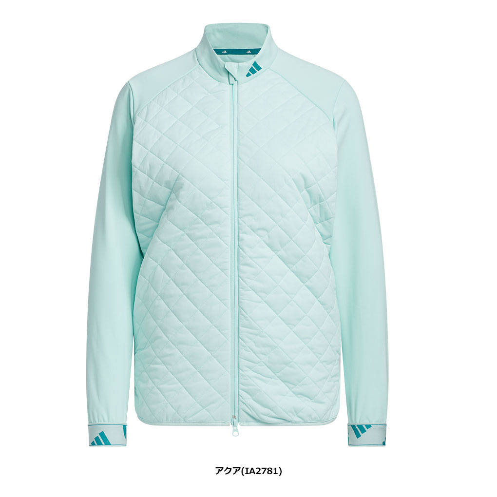adidas アディダス COLD.RDY キルトレイヤード フルジップ