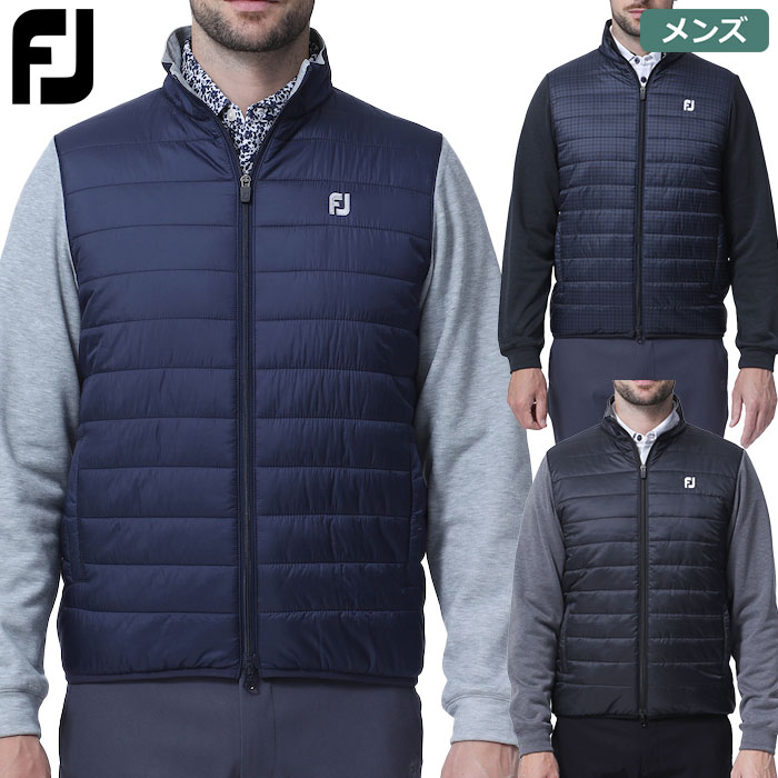 フットジョイ MEN'S ハイブリッド中綿ジャージジャケット FJ-F23-M04