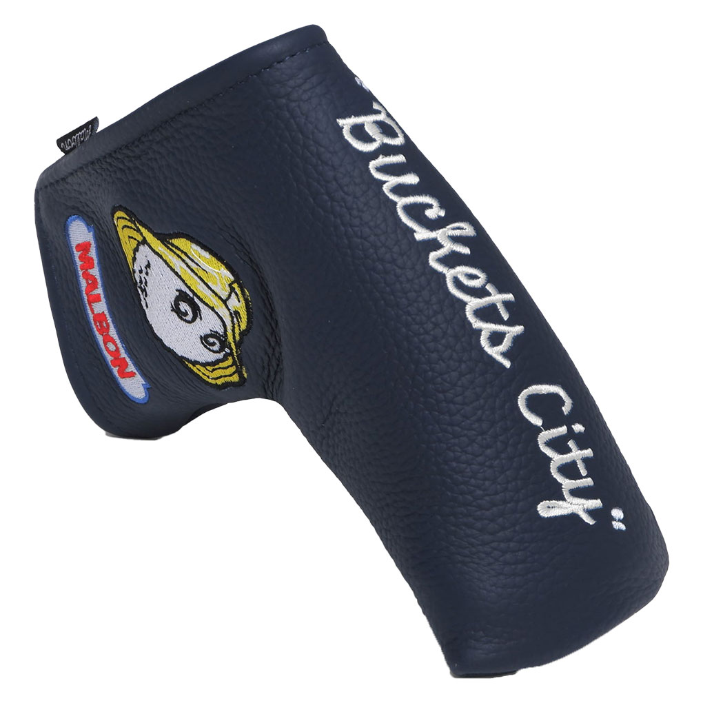 【新作】Malbon （マルボン） パターカバー Malbon Golf パターカバー Buckets City BLADE COVER ブレード ピン