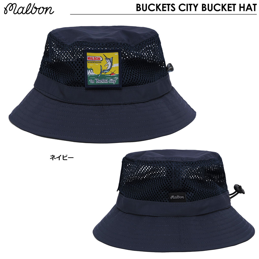 Malbon Golf BUCKETS CITY BUCKET HAT バケットハット L/XL 2023年モデル USA直輸入品