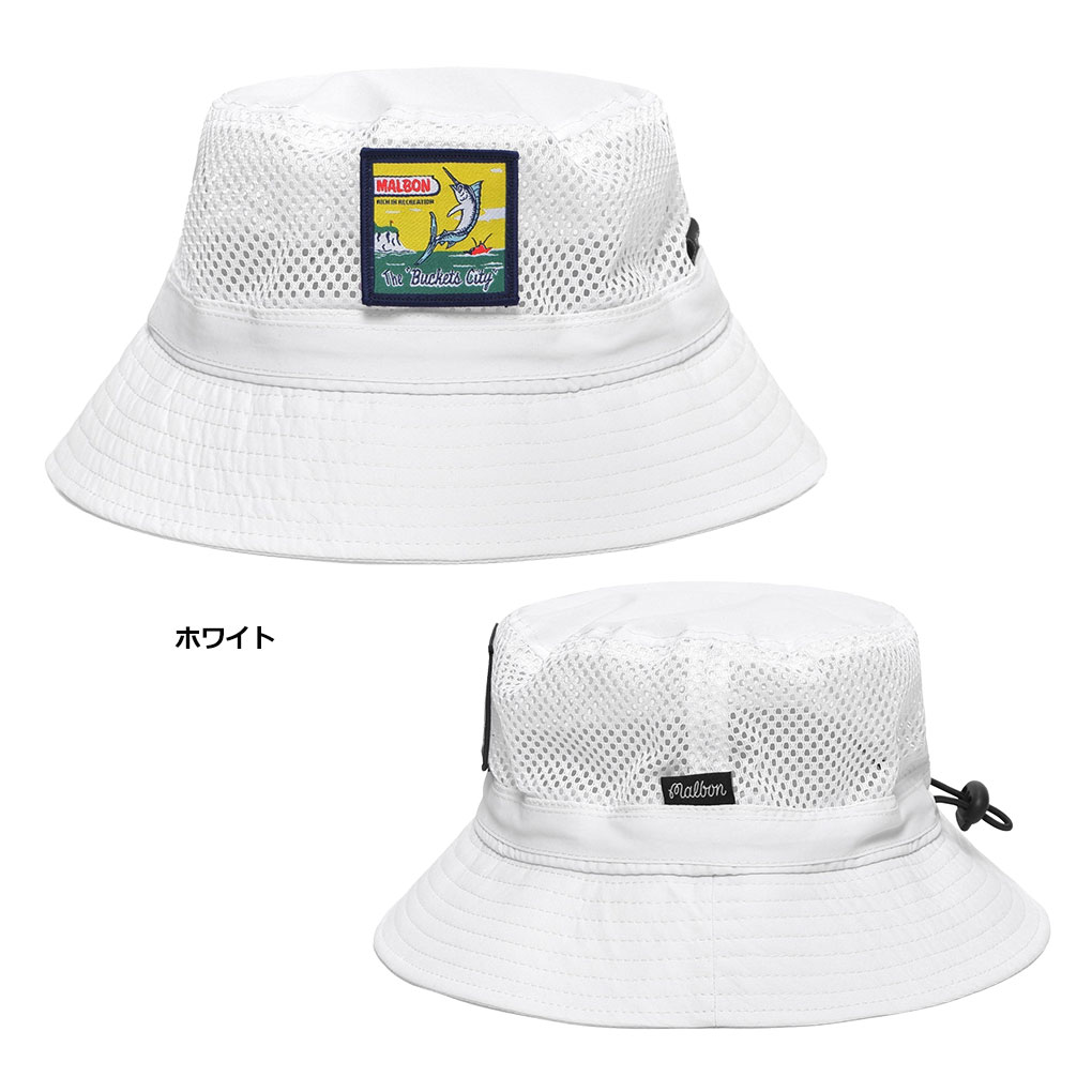 新品 malbon golf バケット ハット bucket hat - ハット