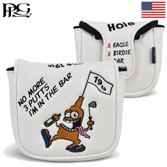 PRG パターカバー 19TH HOLE SPIDER MALLET PUTTER COVER スパイダー用 マレットタイプ 2023年モデル USA直輸入品｜jypers