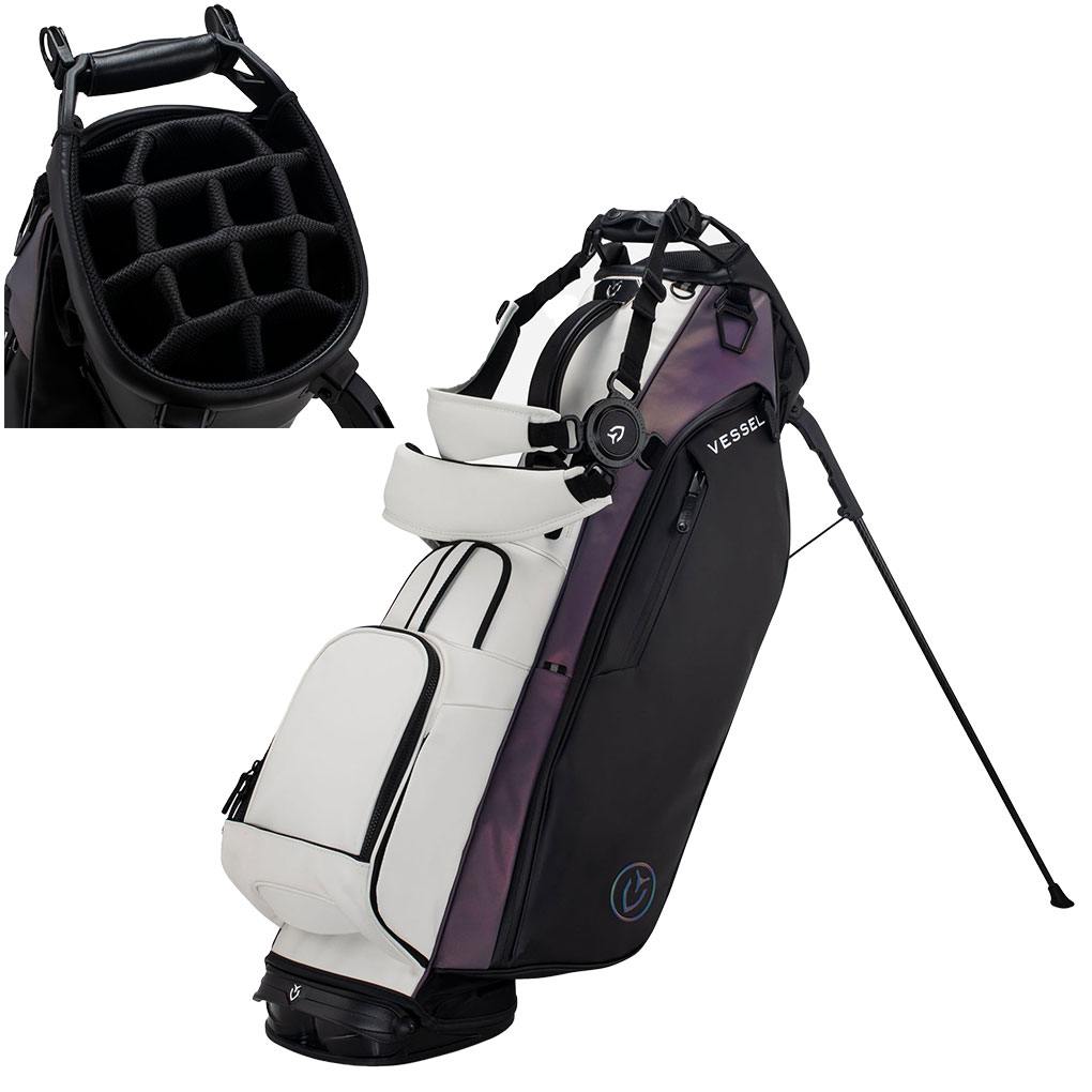 Vessel Men's VLS Lux Stand Bag - Worldwide Golf Shops