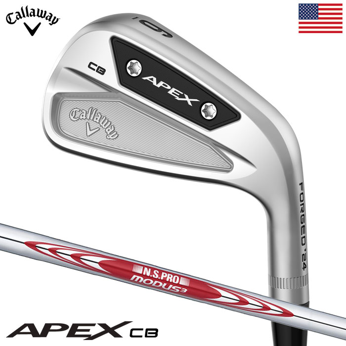 キャロウェイ APEX CB アイアン 6本セット(5 9,PW) メンズ 右用 N.S.Pro MODUS3 TOUR 105 スチールシャフト 2023年モデル USA直輸入品 :100600551213:JYPERS(ジーパーズ)