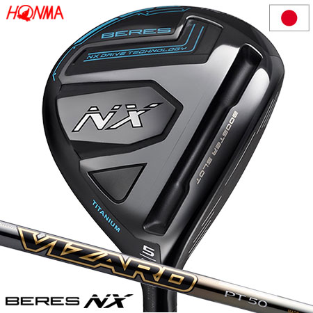 本間ゴルフ BERES NX フェアウェイウッド メンズ 右用 VIZARD PT カーボンシャフト 日本正規品