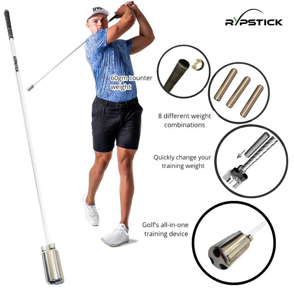 RYP Golf Rypstick スイング練習器 ホワイト GOLF'S ULTIMATE SPEED TRAINING AID 45インチ  ヘッドカバー付き USA直輸入品 : 131201500002 : JYPERS(ジーパーズ) - 通販 - Yahoo!ショッピング