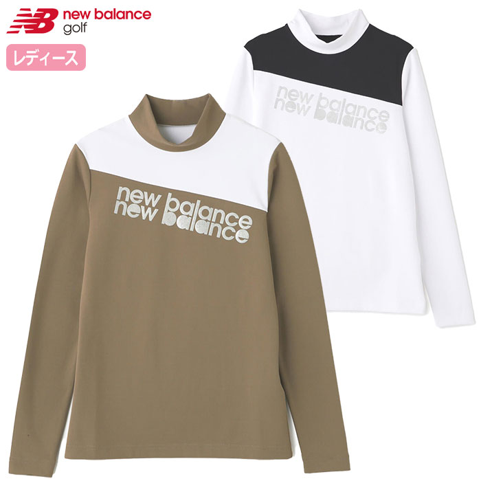 ニューバランスゴルフ モックネック 裏起毛 ウェア グレー サイズ1 ニューバランス（new balance）（レディース）ゴルフウェア