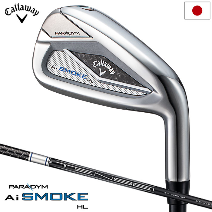 キャロウェイ PARADYM Ai SMOKE HL アイアン 5本セット (#6-PW) メンズ 右用 TENSEI 50 for Callaway カーボンシャフト 日本正規品 2024年モデル Callaway