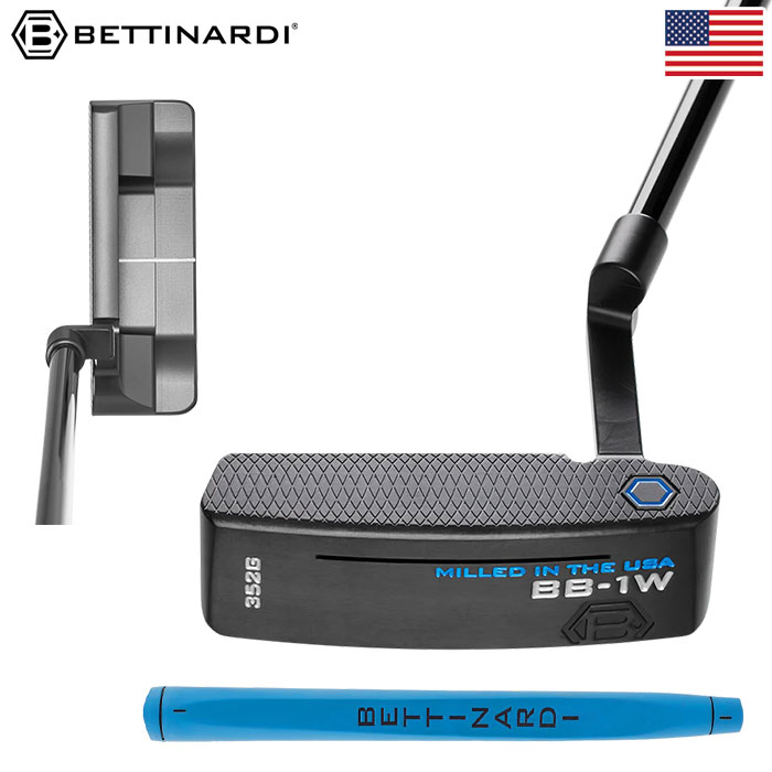 ベティナルディ 2024 BB1 WIDE パター メンズ 右用 Standard Grip BETTINARDI USA直輸入品｜jypers