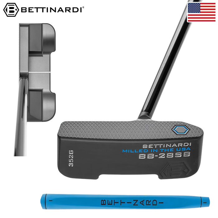 ベティナルディ 2024 BB28 SLOTBACK CENTER パター メンズ 右用 Standard Grip BETTINARDI USA直輸入品｜jypers