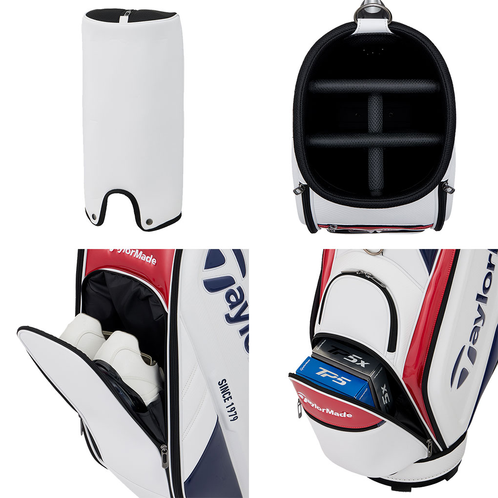 【新品】テーラーメイド TM24 オーステック キャディバッグ 2024年モデル テーラーメイド(TaylorMade) キャディバッグ TM24 オーステック